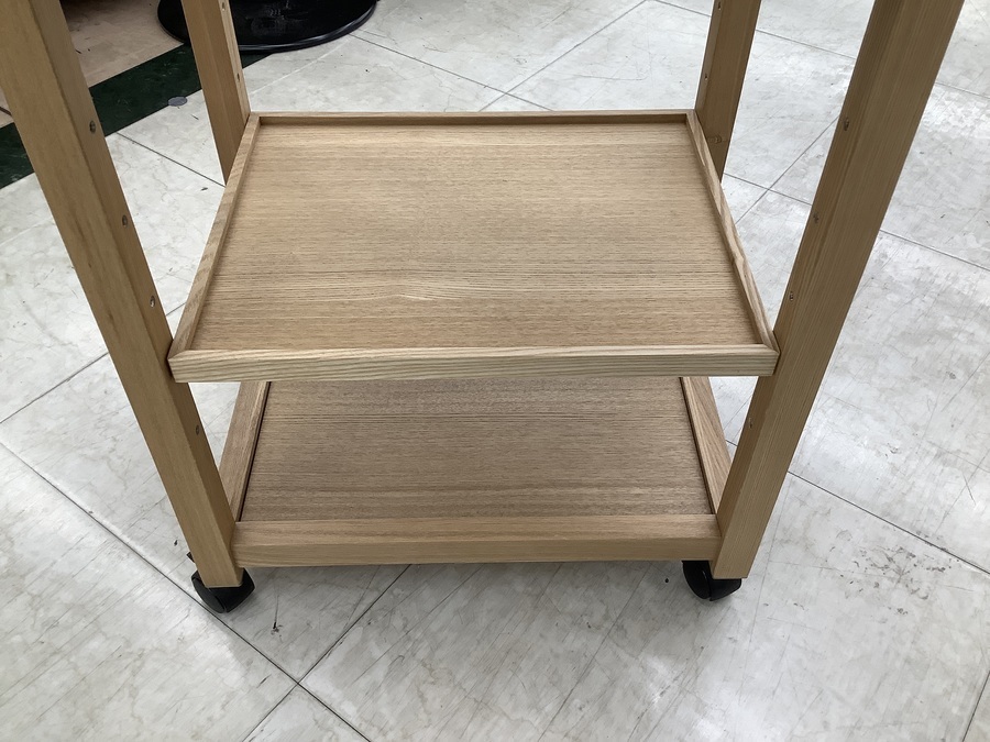 廃盤品】無印良品 タモ材キッチンワゴン 買取入荷しました！【大和店