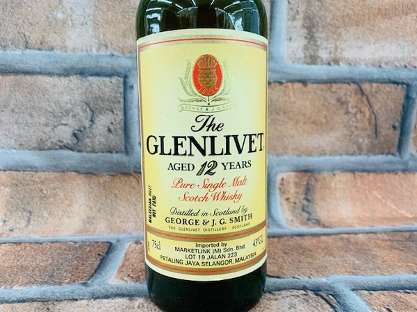 未開栓☆GLENLIVET☆グレンリベット12年 旧ボトル 古酒 グレンリベット