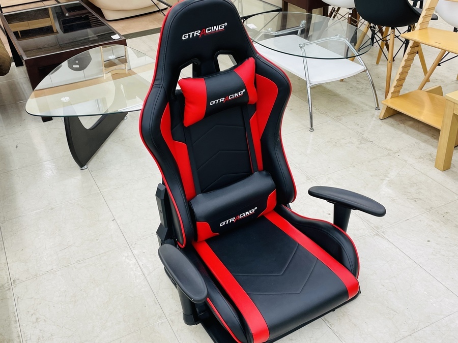 　【トレファク神戸南店】GTRACING ゲーミングチェア【取りに来られる方限定】 お家でゆっくりゲームでも♪GTRACINGのゲーミングチェアが入荷しました