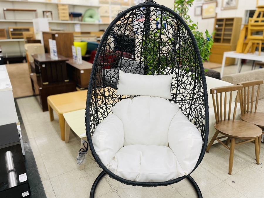 いつものお家も快適に♪ ハンギングチェア 買取入荷しました
