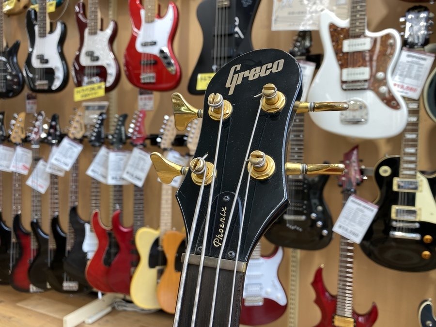 フジゲン製造期 グレコ Greco Phoenix ブラック エレキベース