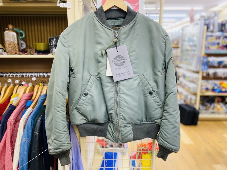 バズリクソンズ MA-1 実名復刻 LION UNIFORM BUZZ RICKSONS TYPE MA-1 