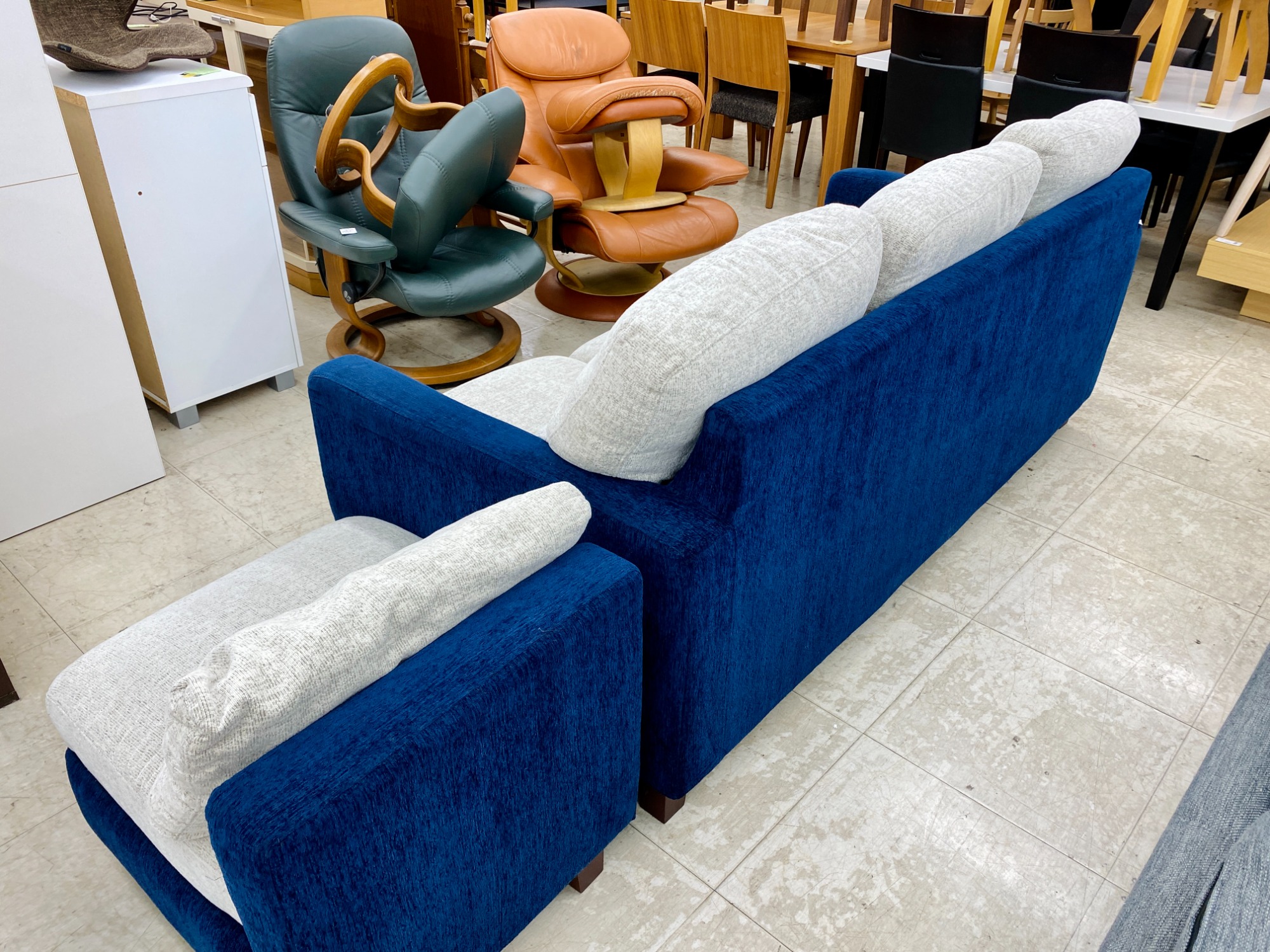 馬場家具 ソファ 3人掛け カロリーナS