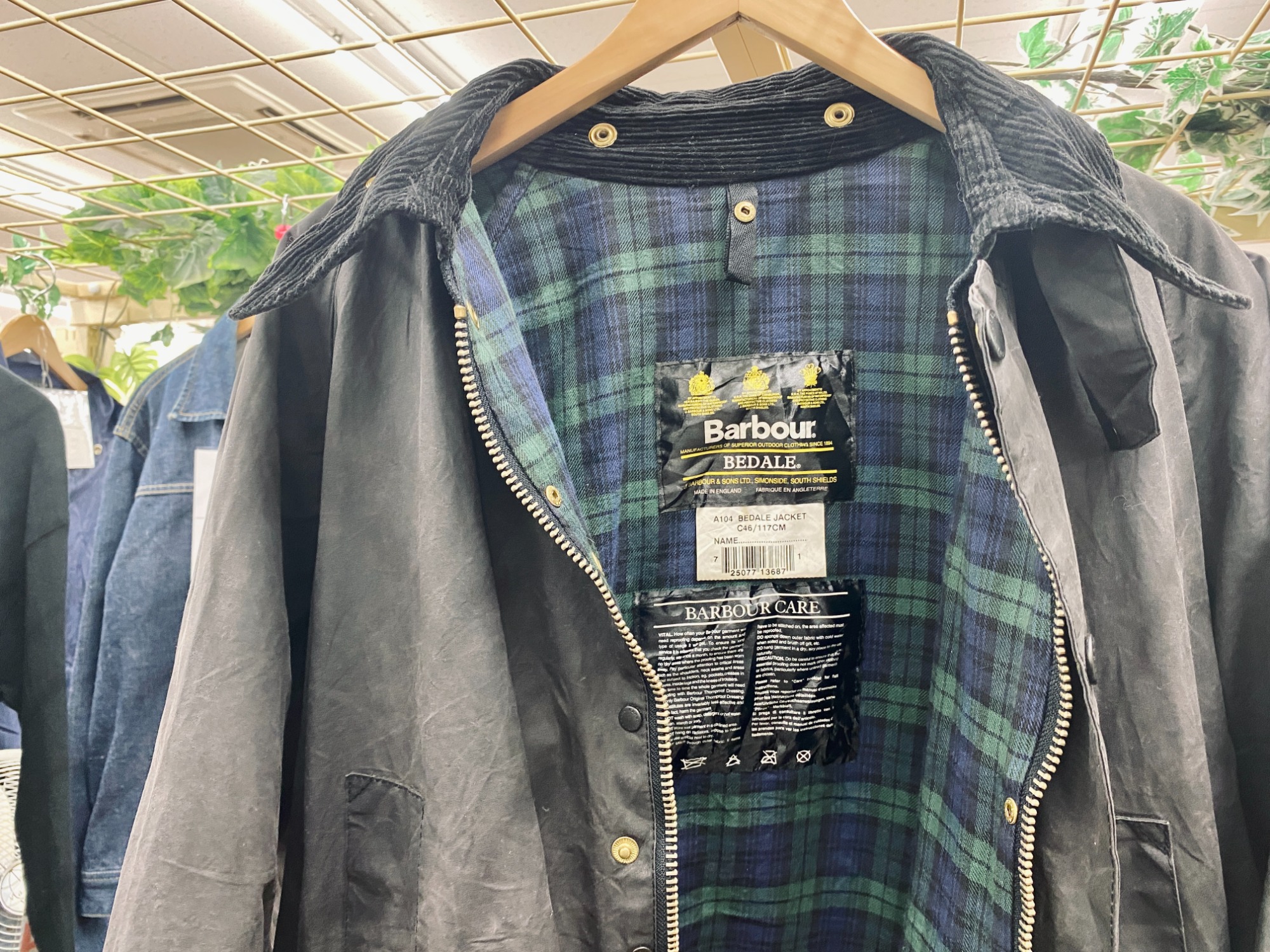 Barbour (バブアー) A104 BEDALE JACKEが買取入荷しました！｜2022年12