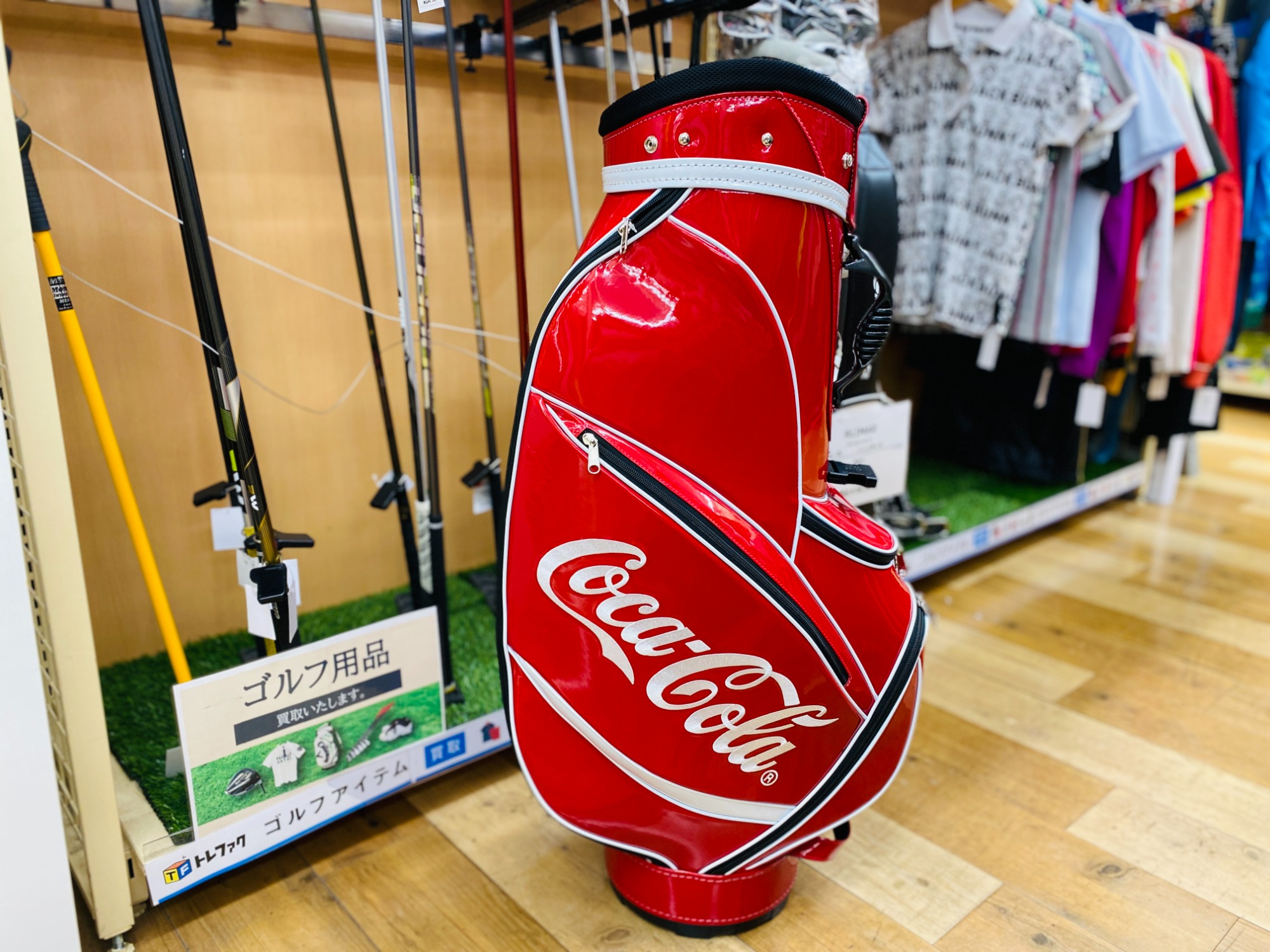 Coca Cola (コカ・コーラ) ゴルフバッグ 買取入荷しました！！｜2023年