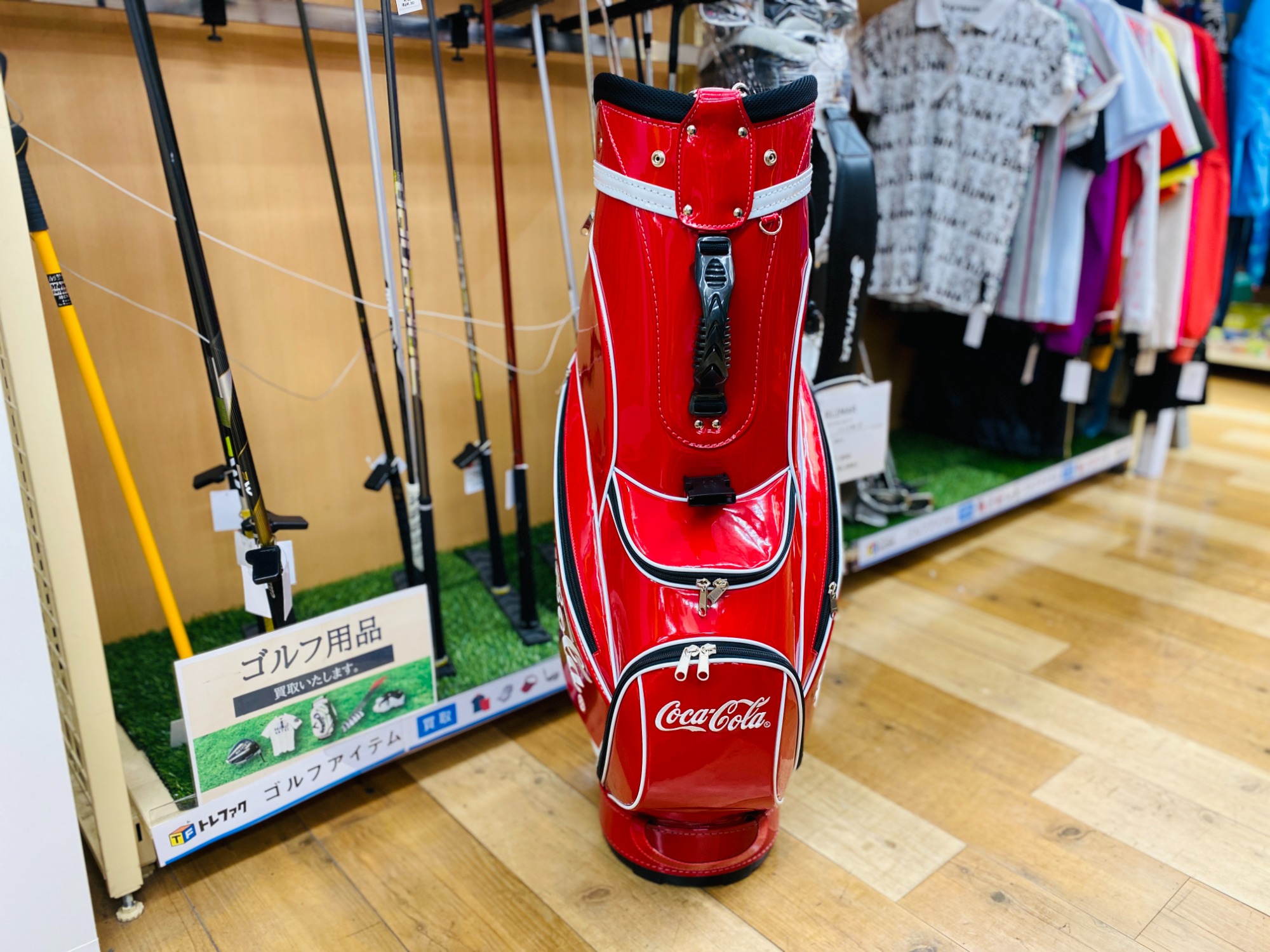 Coca Cola (コカ・コーラ) ゴルフバッグ 買取入荷しました！！｜2023年
