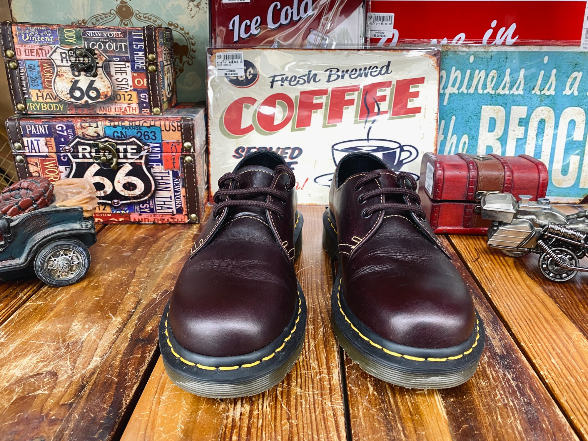 NEIGHBORHOOD × Dr.Martens Smith 4 淡い Hole