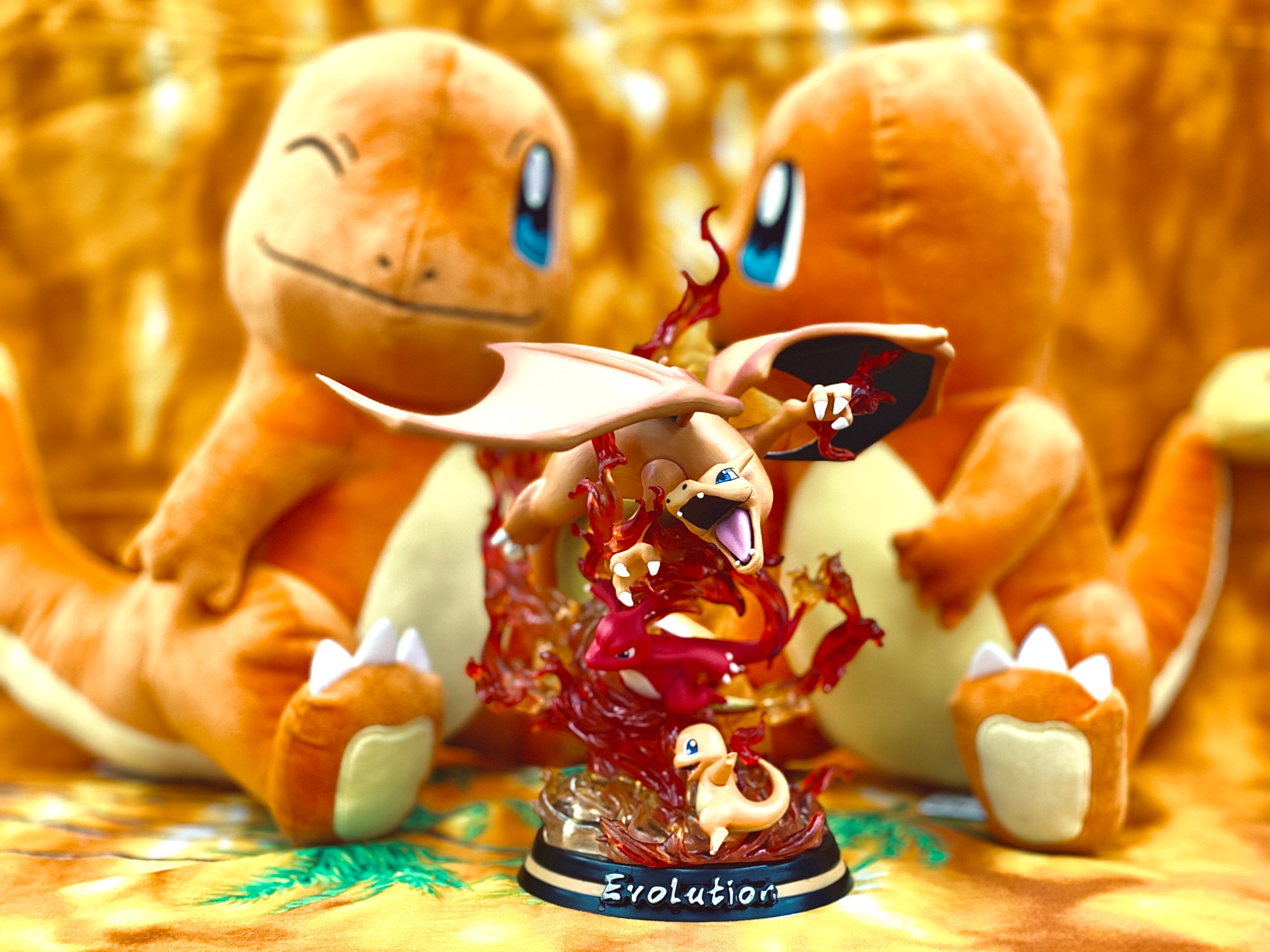 ポケモン　ポケットモンスター　リザードン　ヒトカゲ　フィギュア 座思案 ポケモン ポケットモンスター リザードン ヒトカゲ フィギュア
