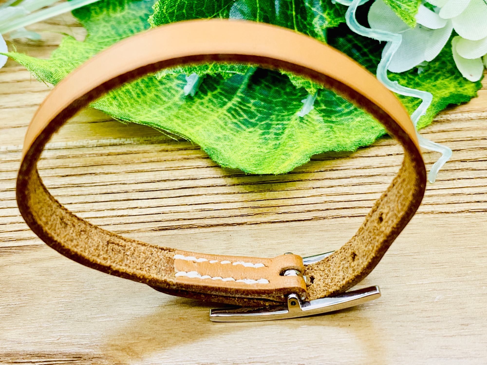 HERMES (エルメス) レザーブレスレット が買取入荷致しました