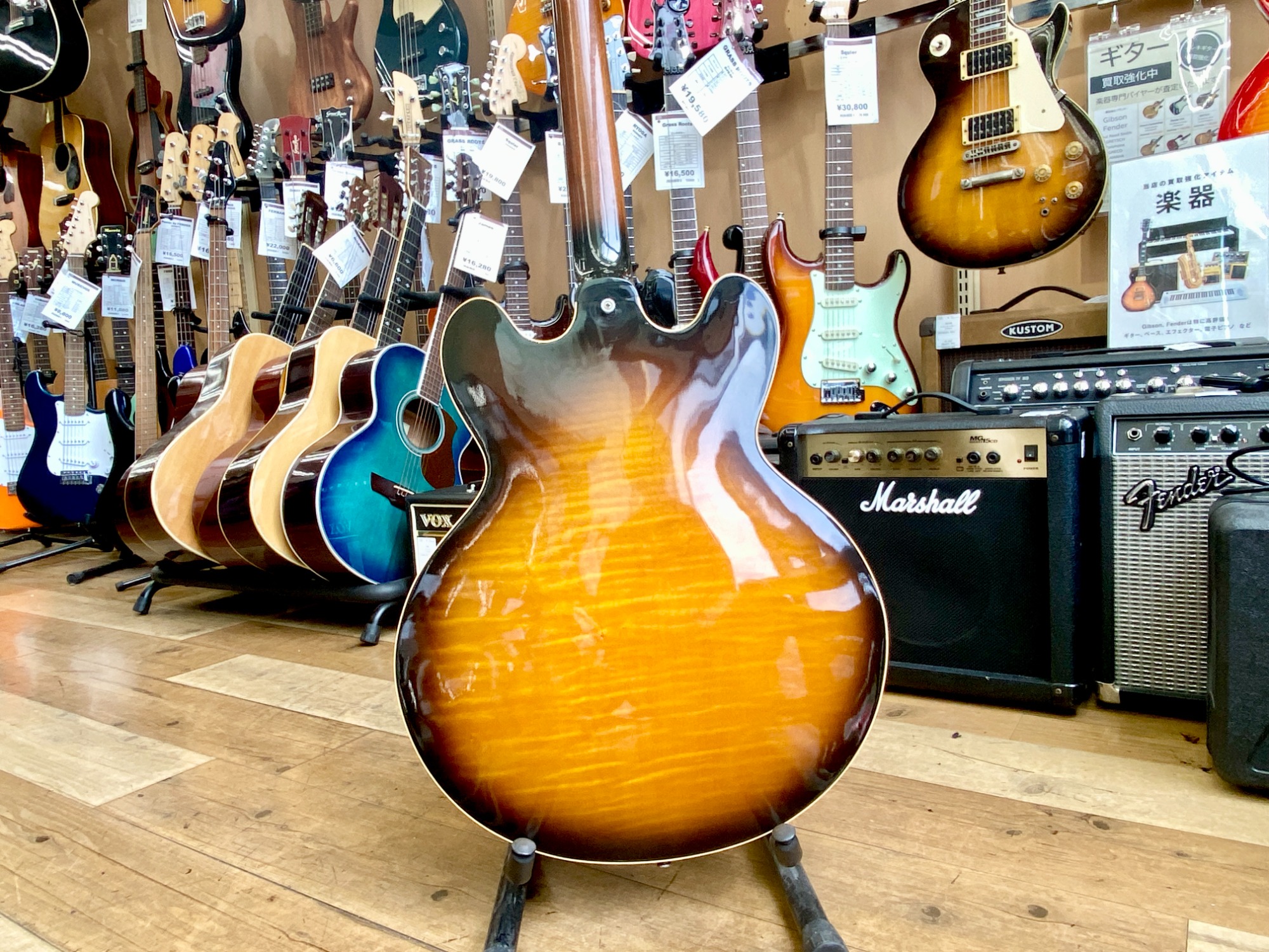 GIBSON (ギブソン) エレキギター ES-335 Figured DOT 2001 が買取入荷