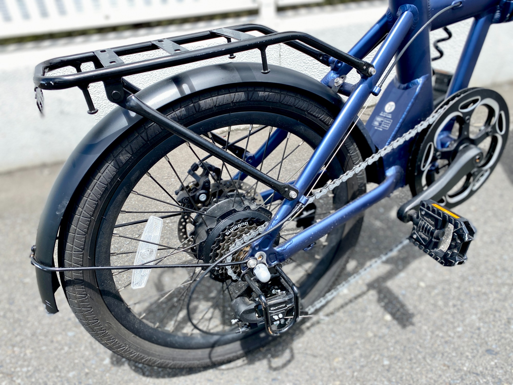 ERWAY 引き取り限定日 ERWAY(イーアールウェイ) 電動アシスト折りたたみ自転車 ERWAY-A01が