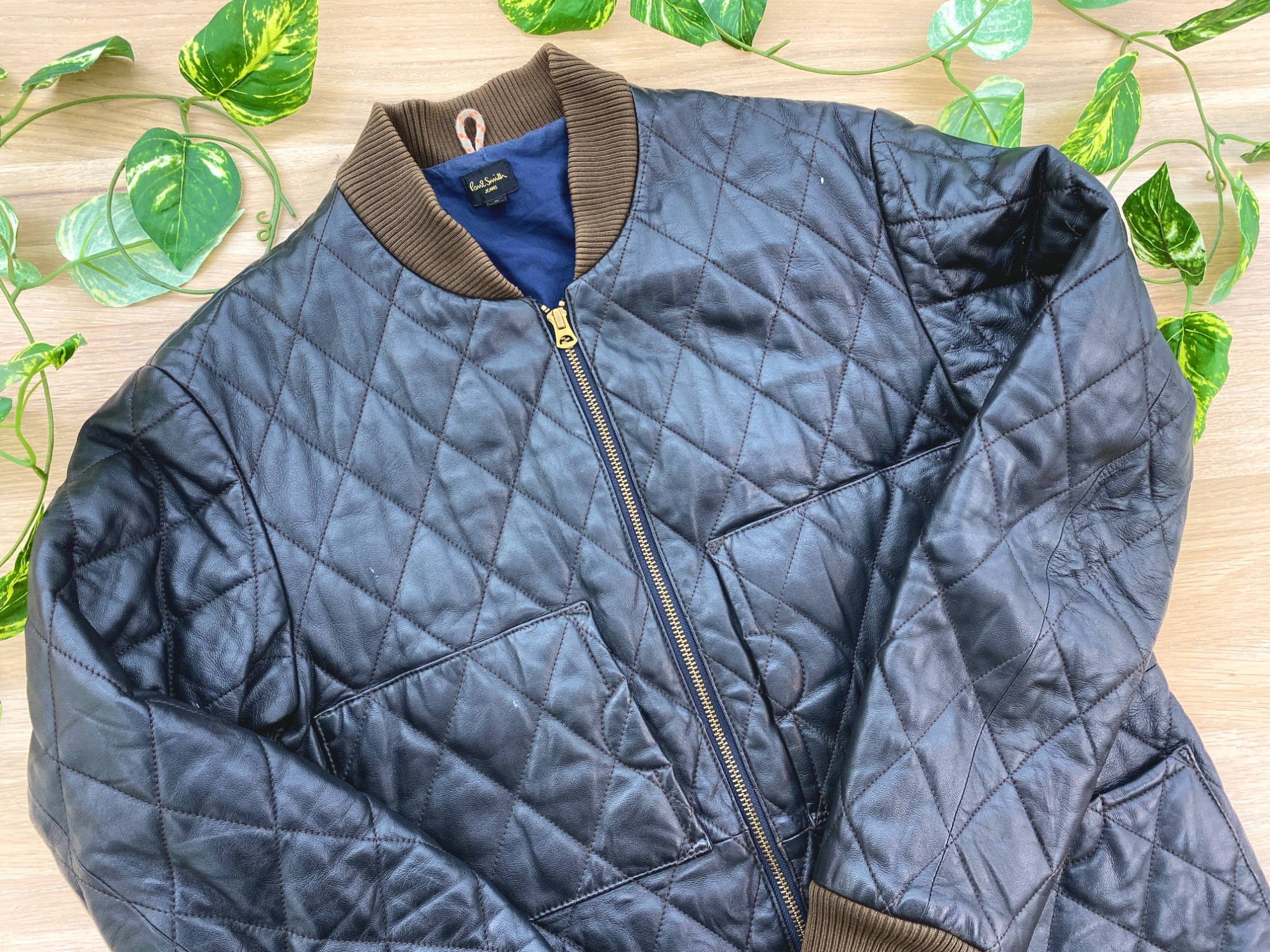 Paul Smith JEANS (ポールスミスジーンズ) キルティングレザー Paul Smith JEANS (ポールスミスジーンズ) キルティングレザー