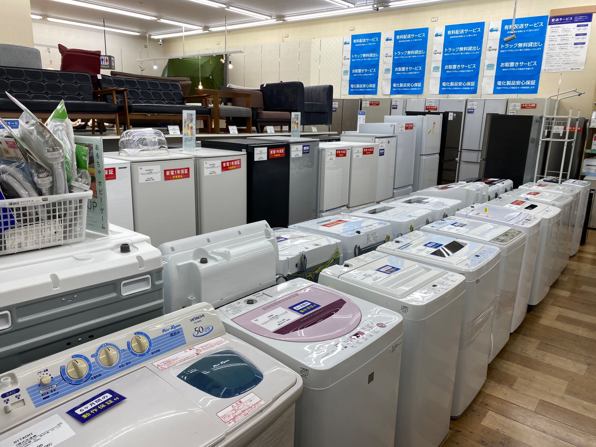 1年保証付 YAMADA 壁掛けエアコン【トレファク岸和田店】 - 季節、空調家電