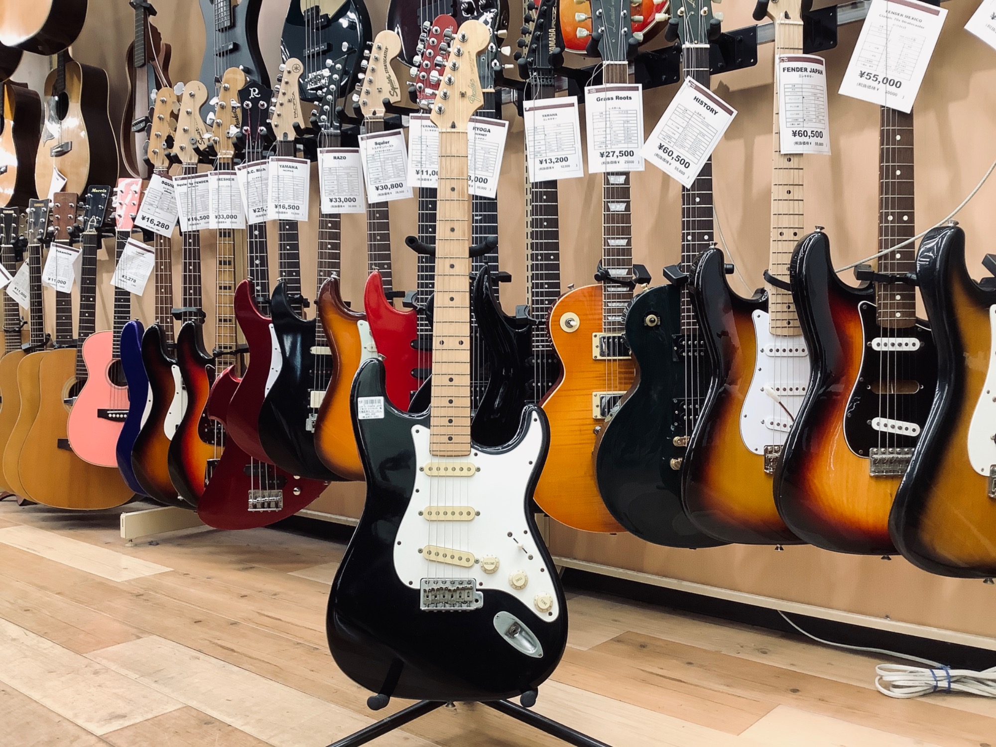 FENDER JAPAN ストラトキャスター【STM-55】 買取入荷いたしました