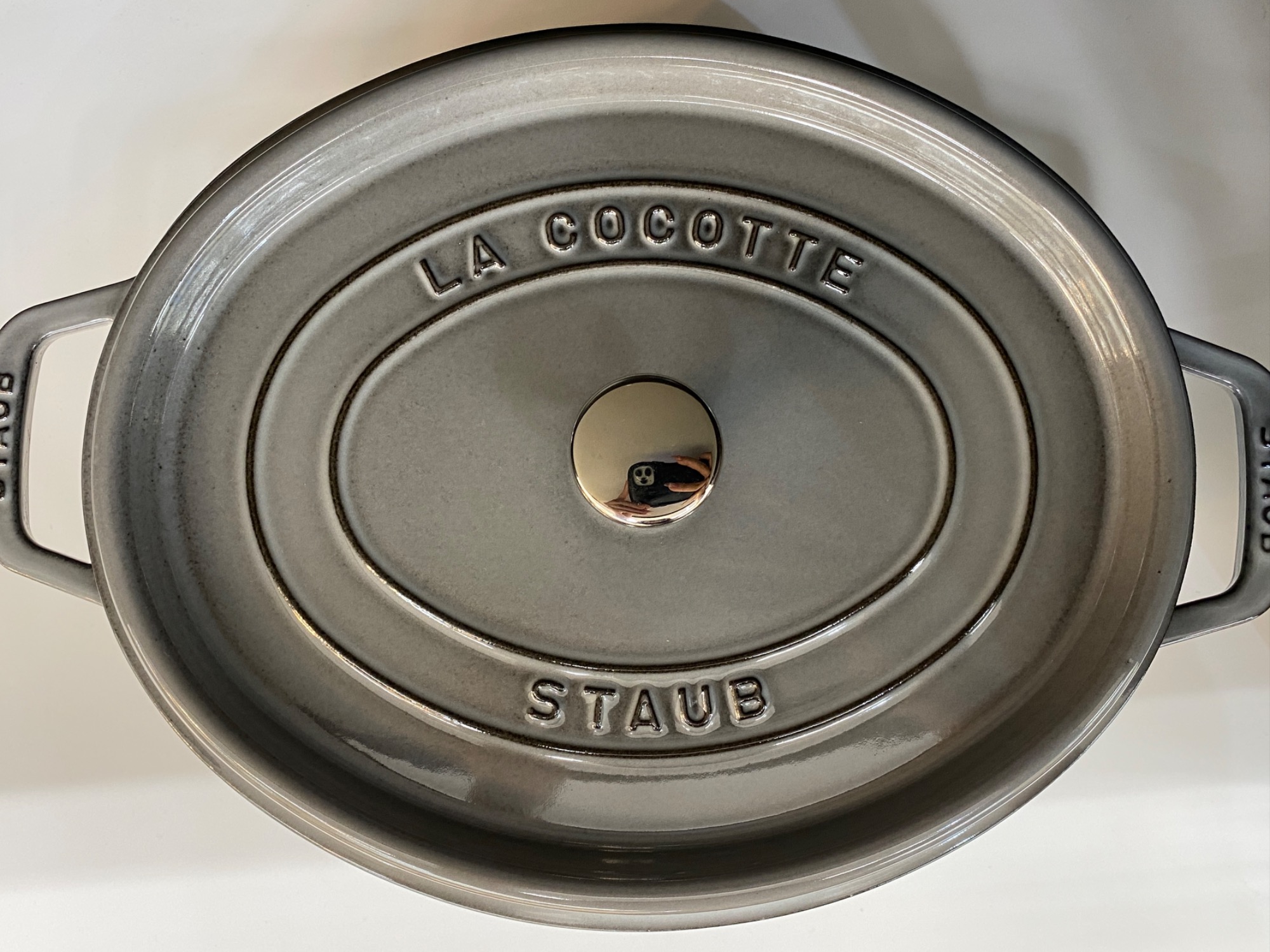 Staub(ストウブ) 両手鍋 SIZE 31cm ピコ・ココット グレー が