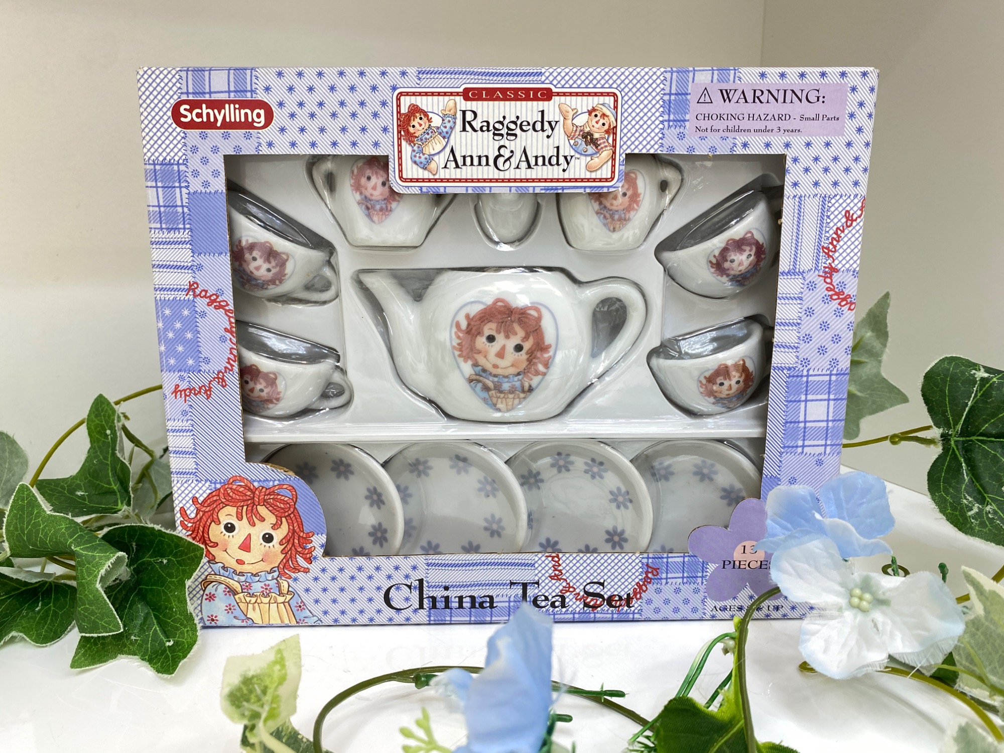 Raggedy Ann&Andy(ラガディ― アン&アンディ )ミニチュア食器セット が