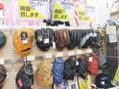 野球のグローブ