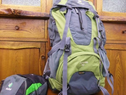 バックパックのdeuter
