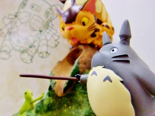 となりのトトロ「ねこバスひとやすみ」ウォーターガーデン買取入荷です