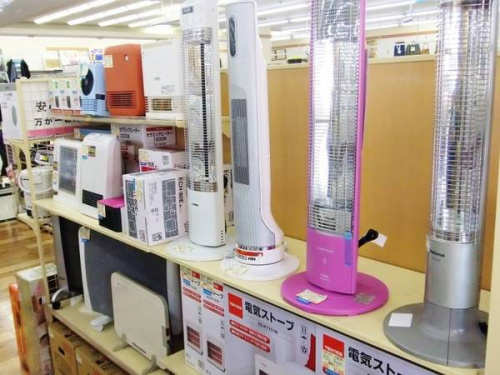 ヒーターのストーブ