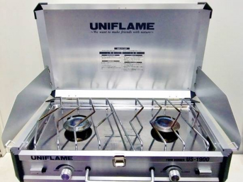 UNIFLAMEのツインバーナー
