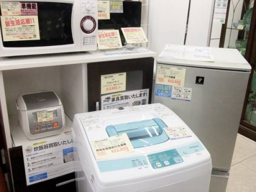 キッチン家電の新生活