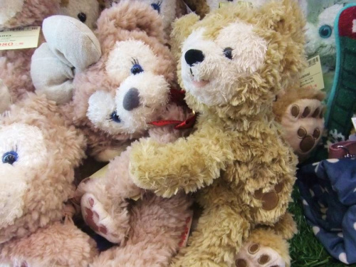ぬいぐるみのDuffy(ダッフィー)