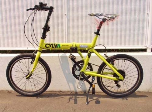 BRIDGESTONE ブリヂストンの折りたたみ自転車