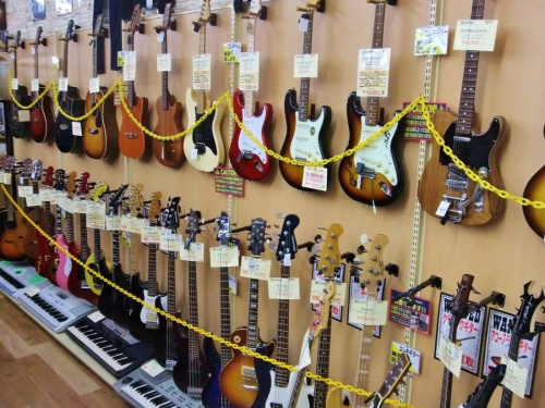 ウッドベースのフレットレスベース