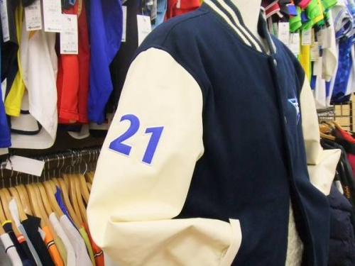 ジャケットの野球