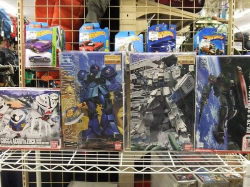 ガンダムのプラモデル