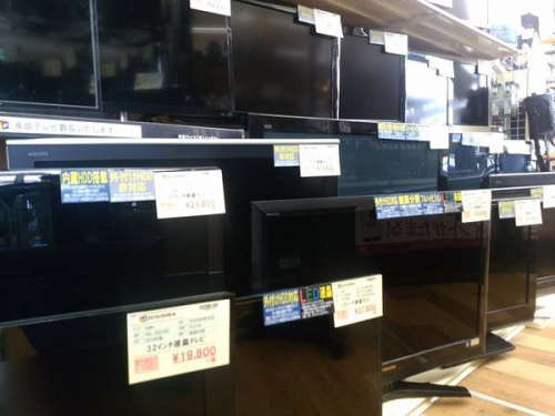 デジタル家電の液晶テレビ