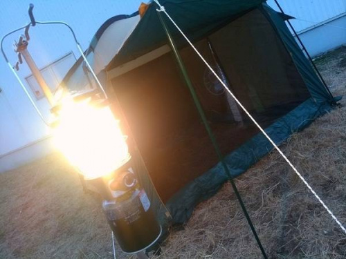 アウトドアのキャンプ用品