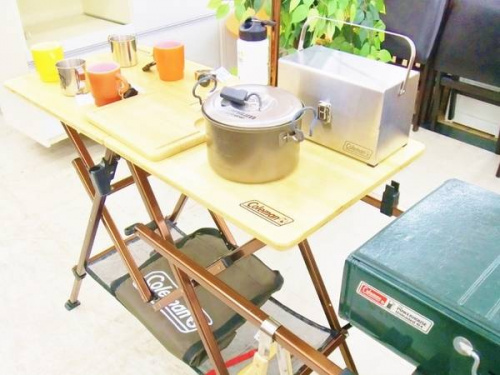 アウトドアのキャンプ用品