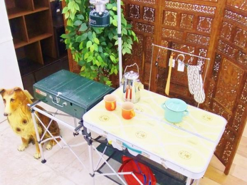 アウトドアのキャンプ用品