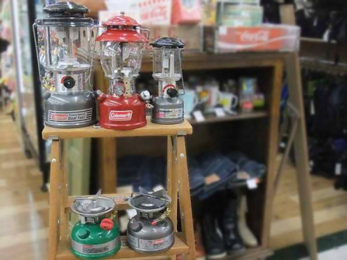 アウトドアのキャンプ用品