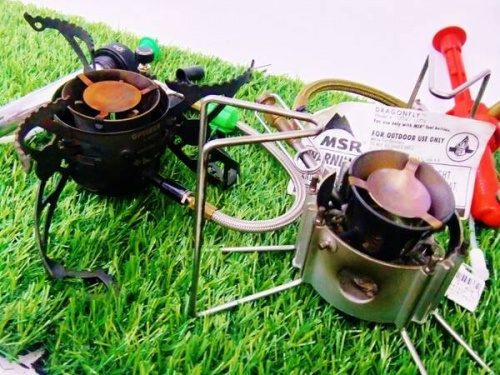 アウトドアのキャンプ用品