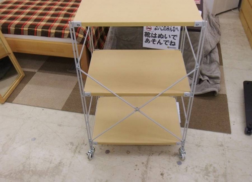 ステンレスユニットシェルフの大和　家具
