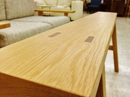 無印良品のベンチ