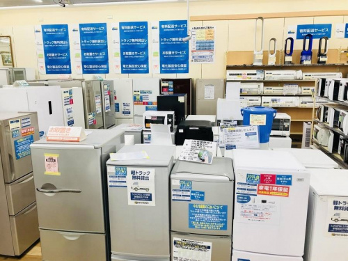 中古洗濯機の中古冷蔵庫