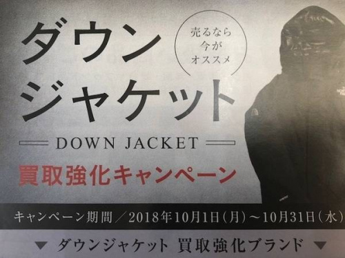 レディースファッションのダウンジャケット