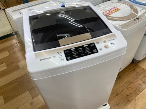 生活家電の洗濯機