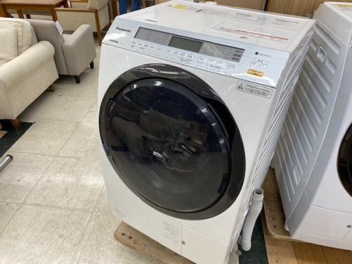 生活家電のドラム式洗濯機