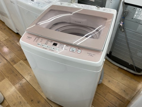 生活家電の洗濯機