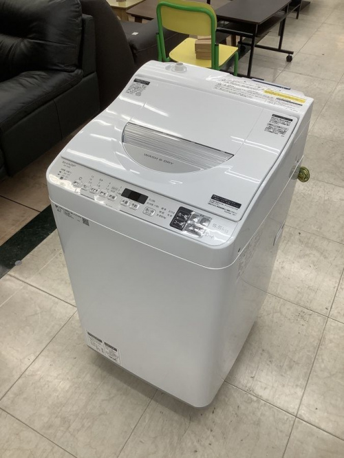 生活家電の洗濯機　SHARP(シャープ)