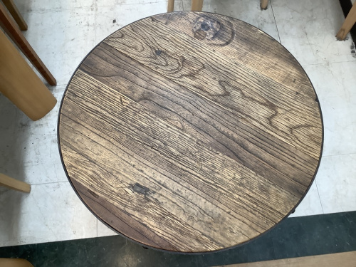 テーブル カフェテーブル インダストリアルの横浜 チェア 中古