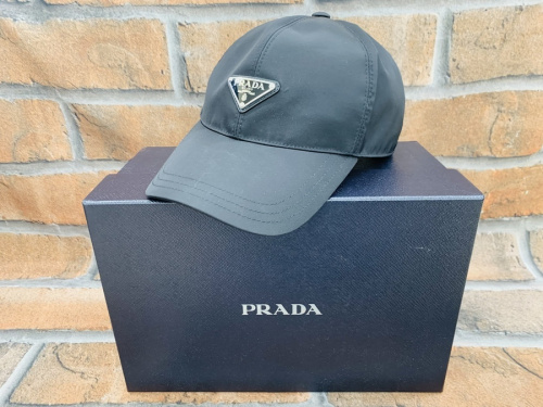 【美品】PRADA 三角プレート ナイロン キャップ s-musee_311126756
