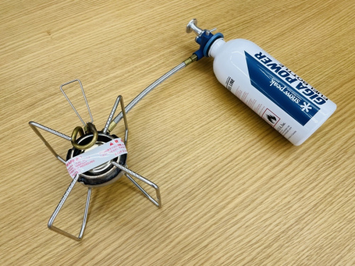 ガソリンシングルバーナーのsnow peak