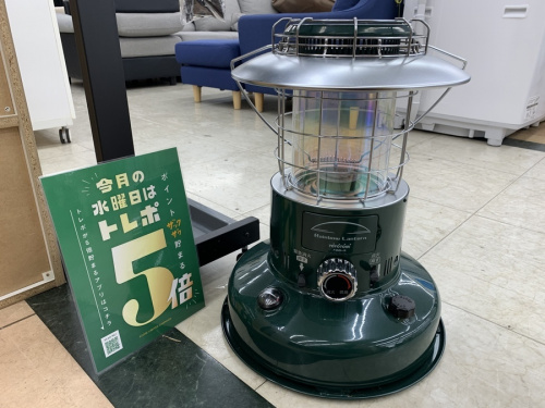 季節家電の石油ストーブ