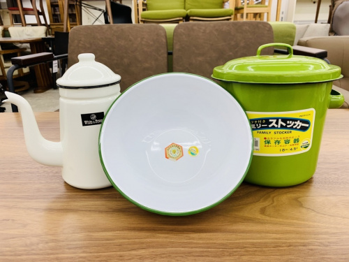 ホーローのキッチン